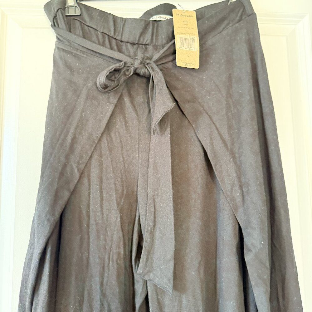 Michael Stars Tie Waist Knit Pants